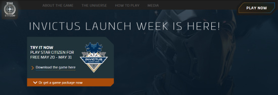 星际公民免费周是什么时候