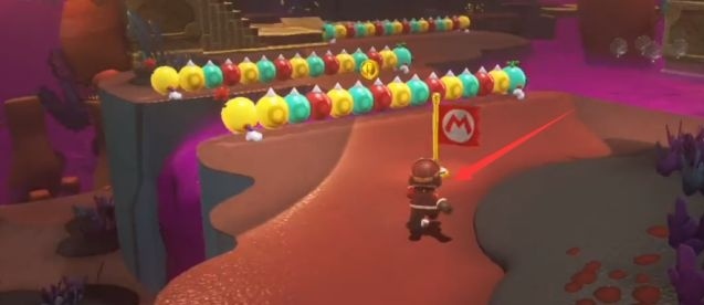 超级马里奥奥德赛遗落之国笼子里的月亮怎么拿