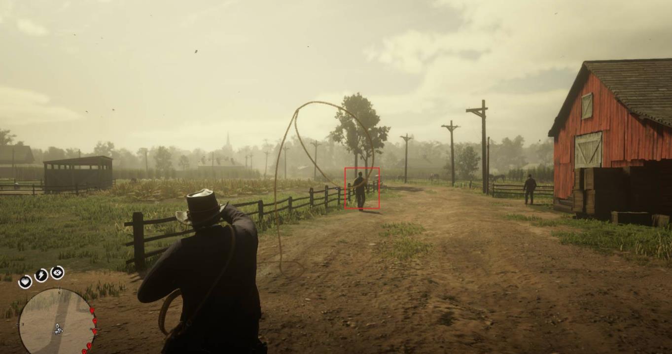 荒野大镖客如何活捉人