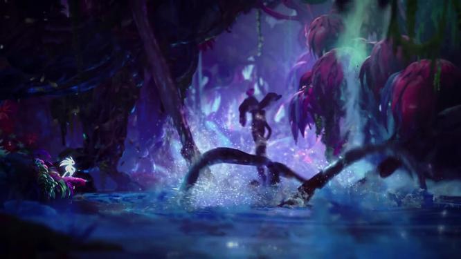 奥日与鬼火意志光之池三个石头怎么过