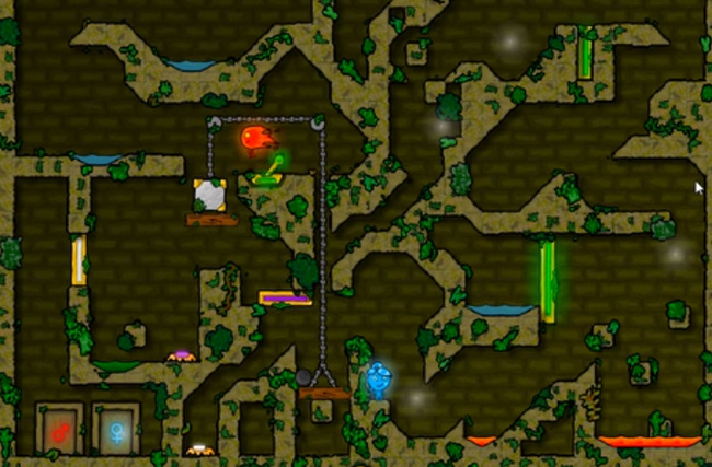 森林冰火人24关怎么过手机版 森林冰火人手机版新关卡挑战指南