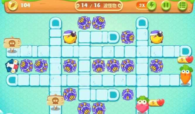 保卫萝卜2遇见阿秋第9关怎么过 战胜阿秋通关保卫萝卜2第九关