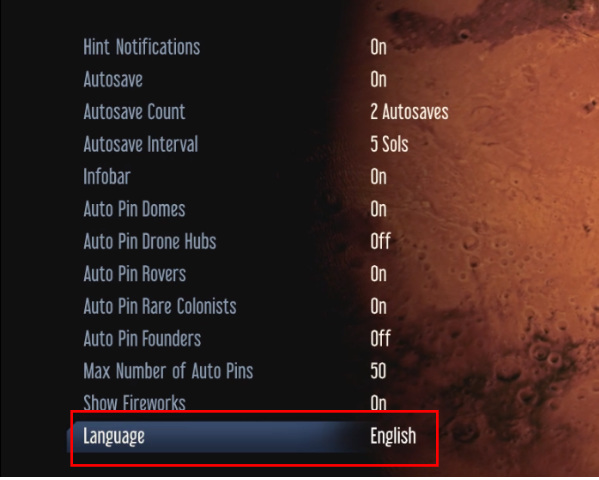 火星求生中文怎么设置 挑战极限在火星上求生火星求生