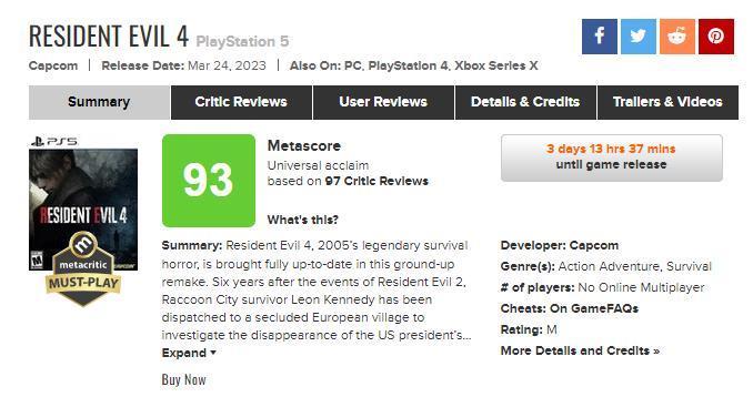 生化危机4是年度最佳吗