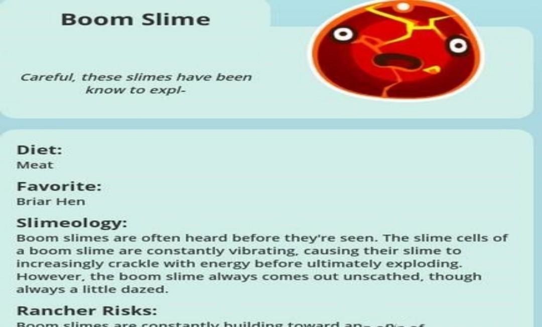 史莱姆牧场的所有史莱姆种类都有哪些 史莱姆牧场中的全部史莱姆种类