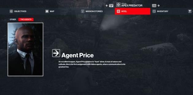 杀手3顶级掠食者特工位置在哪