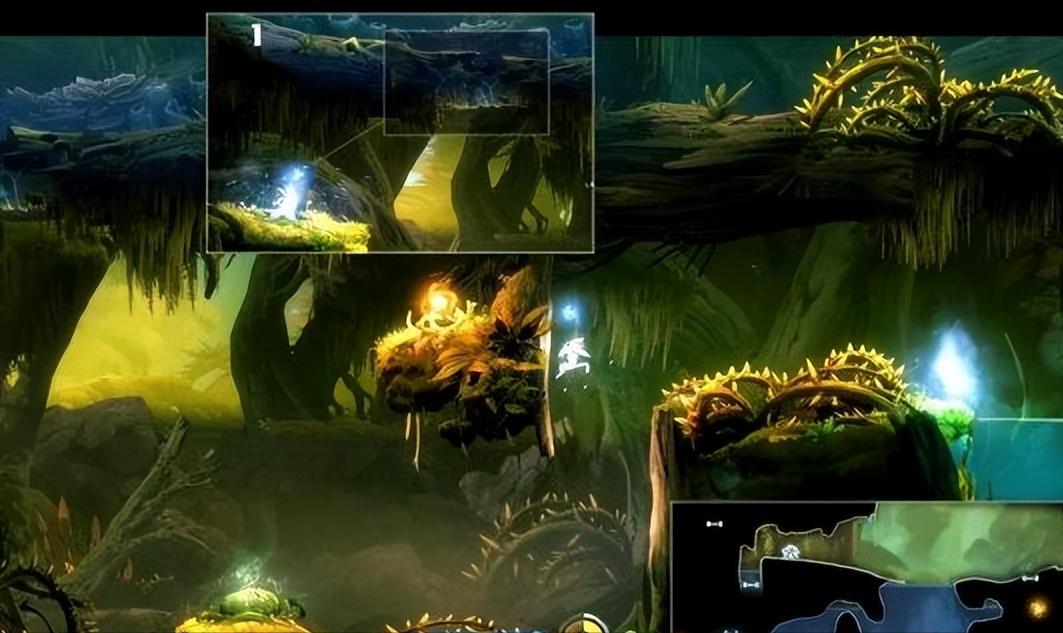 奥日与黑暗森林迷雾森林怎么走