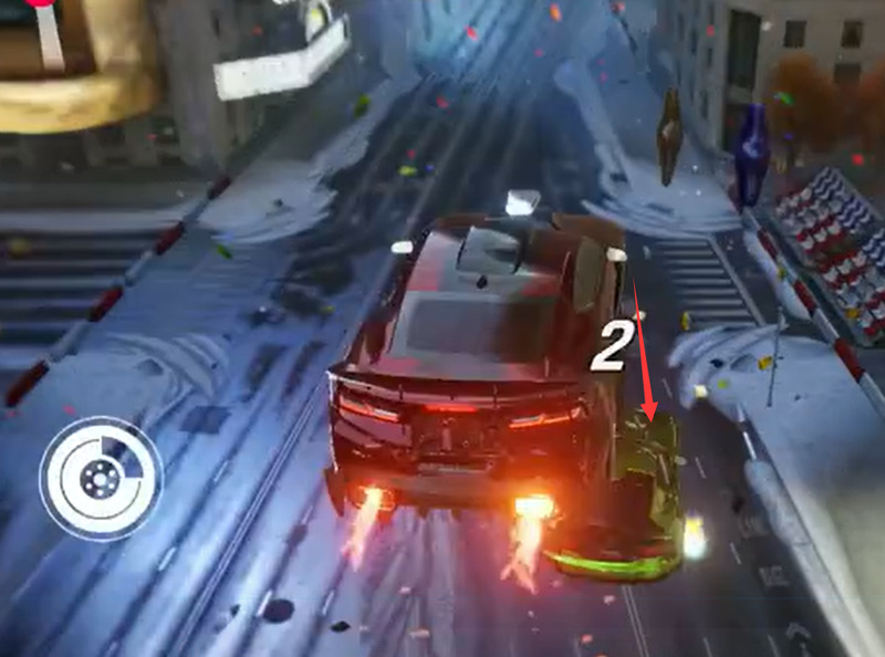 狂野飙车垂直撞翻是什么