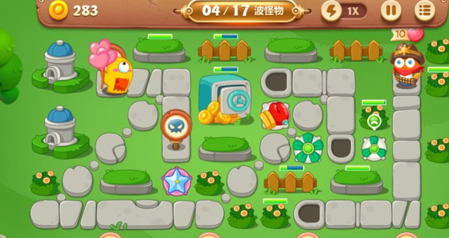 保卫萝卜3公园第37关怎么过 保卫萝卜3公园37关攻略