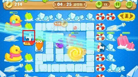 保卫萝卜2第47关怎么过