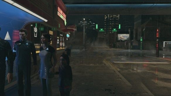 底特律变人怎么找地方过夜