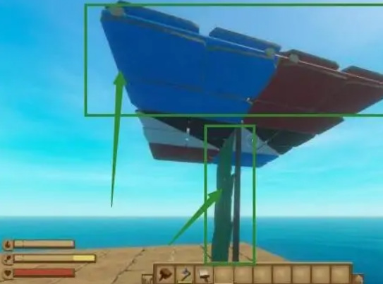 船长漂流记怎么悬空造二楼