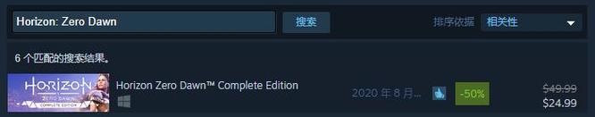 地平线：零之曙光史低价格是多少