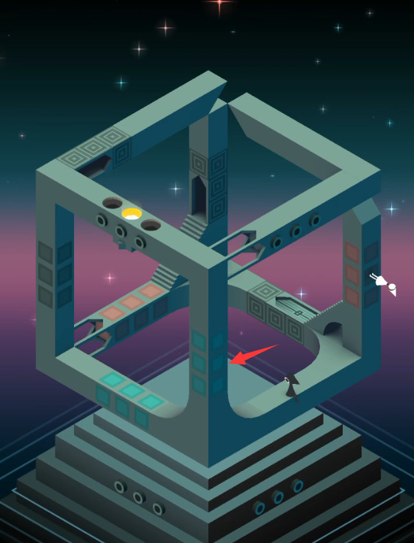 纪念碑谷第十关观象台怎么过 纪念碑谷手游观象台通关攻略