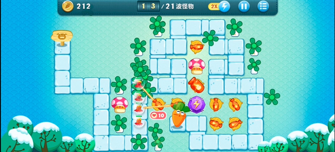 保卫萝卜2冬季挑战18关怎么过 保卫萝卜2手游挑战18关攻略大全